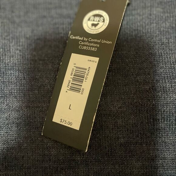 Banana Republic 404705-03-1 100% Merino Wool Sweater Men's Sz Large NWT - Picture 3 of 6